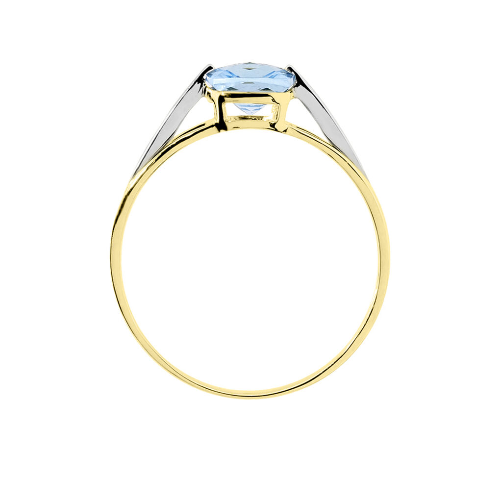 Bague Sidoine Or Bicolore Topaze