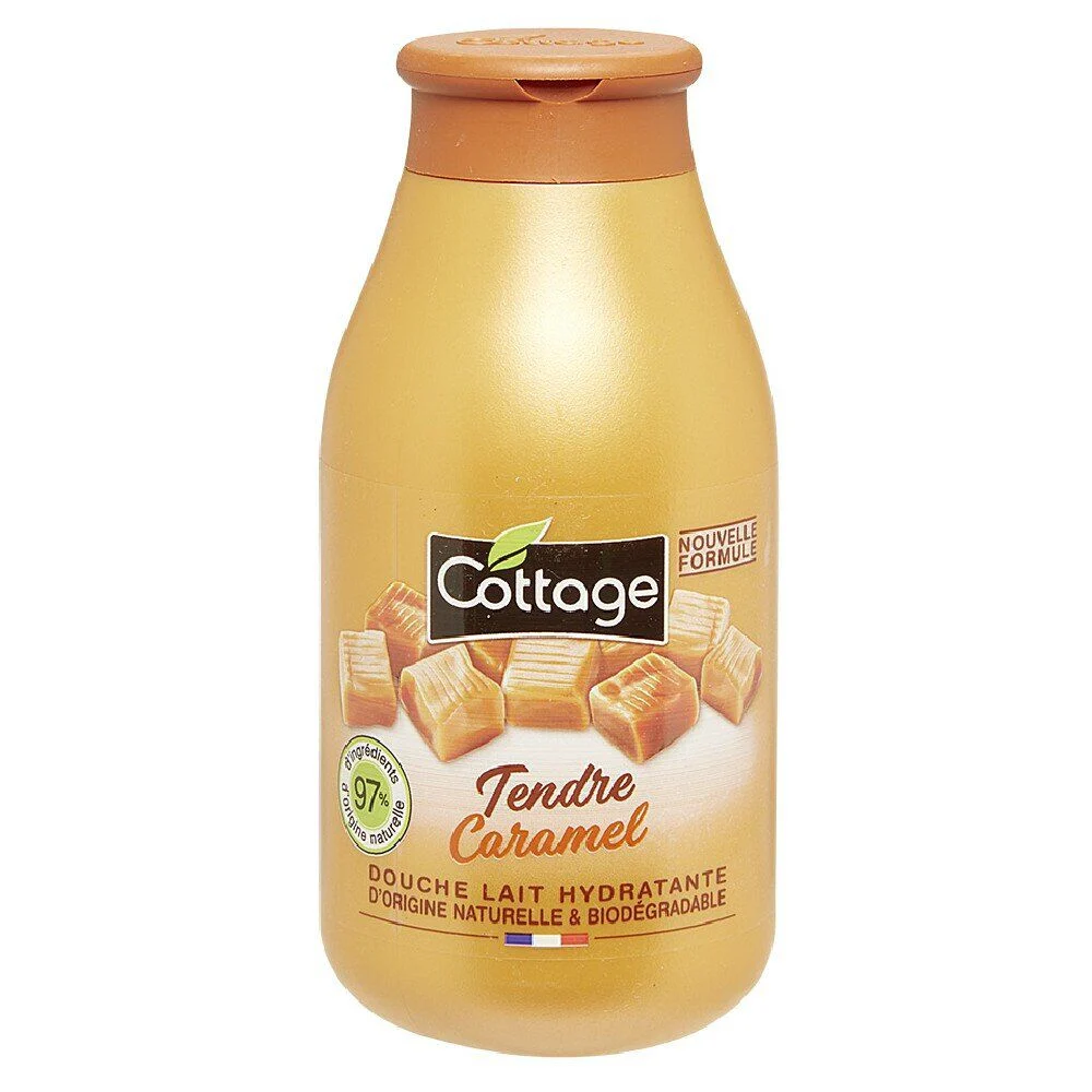 Gel douche COTTAGE caramel 250ml