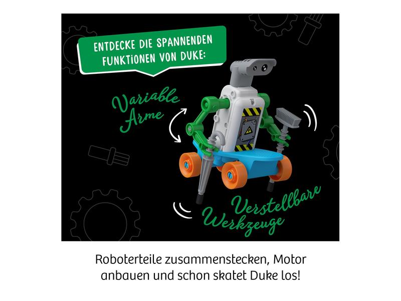 Kosmos Experimentierkasten ReBotz: Duke der Skating-Bot Die Robo-Gang zum Sammeln und Kombinieren