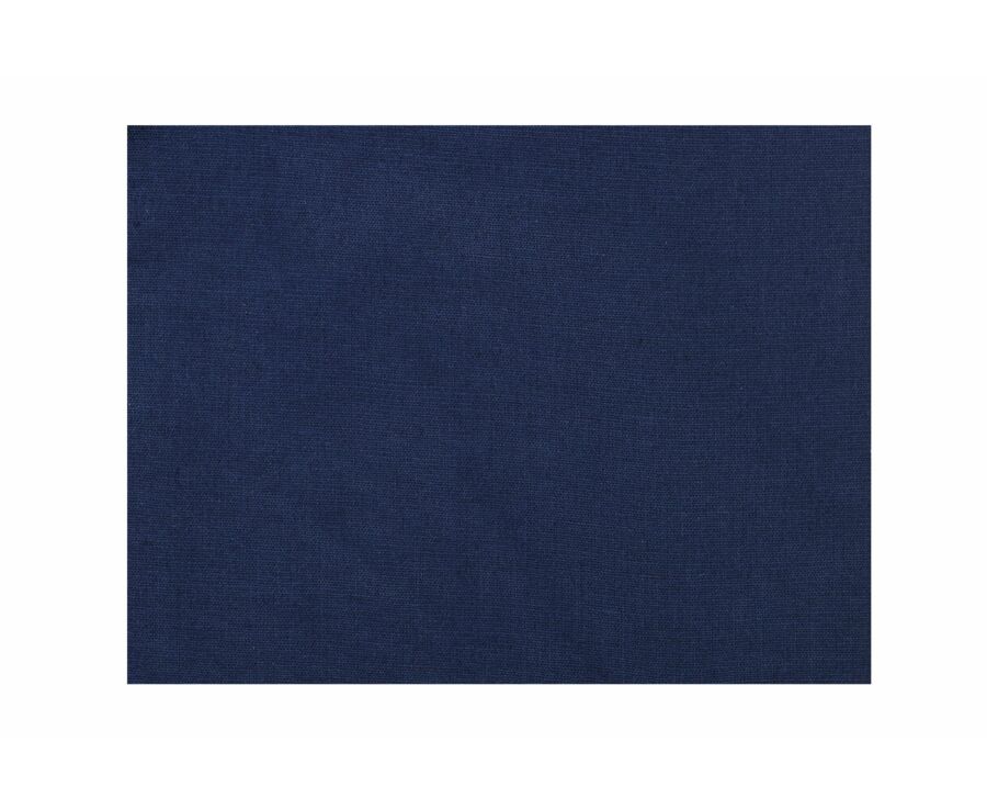 Chemise manches courtes coton lin Navy - CAYLE MC