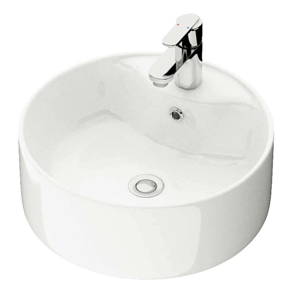 BADEROMSMØBEL CAMARGUE SKÄRGÅRD SERVANT VENSTRE HVIT 100CM