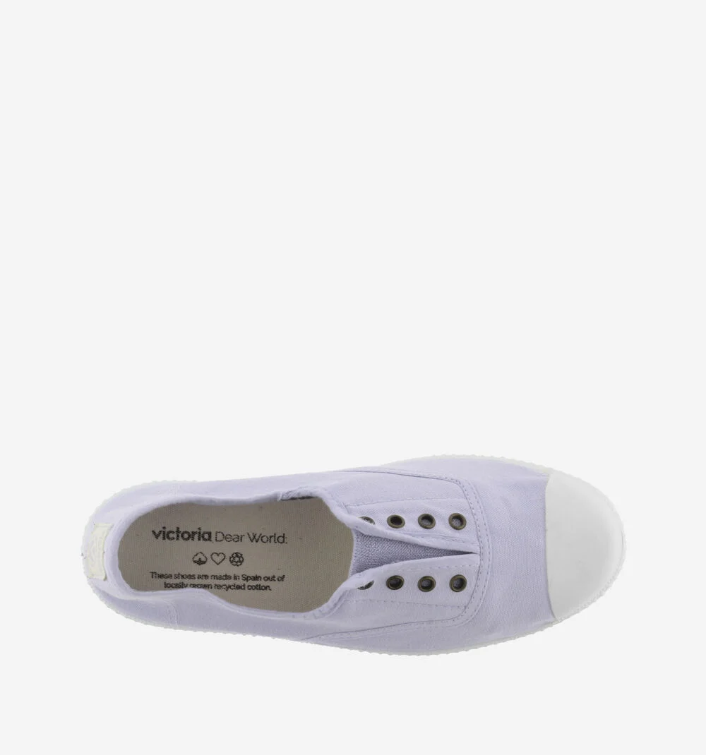 1915 INGLESA TENNIS TOILE DREC® ÉLASTIQUE Baskets en toile avec élastique pour femme LIRIO
