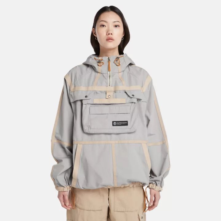 Veste en tissu déperlant Earthkeepers par Raeburn unisexe en gris
