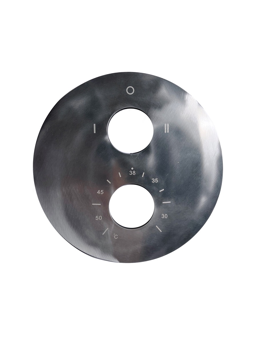Saniclear Exclusive afbouwdeel rond voor inbouwthermostaat
