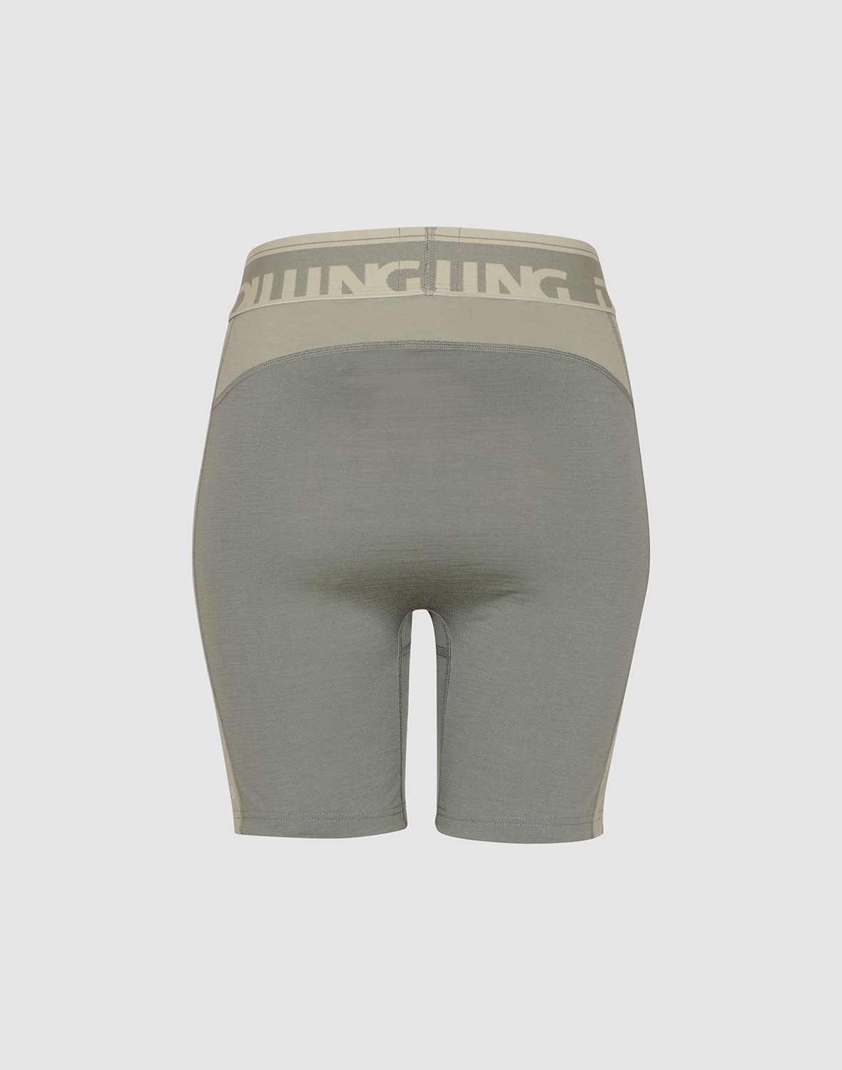Shorts van merinowol voor dames in Jadegroen