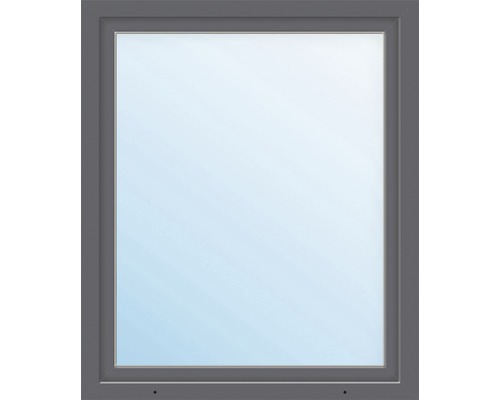 ARON Basic enkelvoudig kunststof raam, wit/antraciet, 800x1200 mm, DIN links