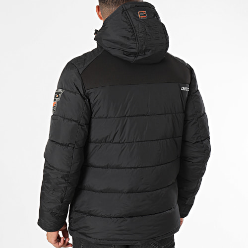 Doudoune Capuche Bombe Bleu Marine