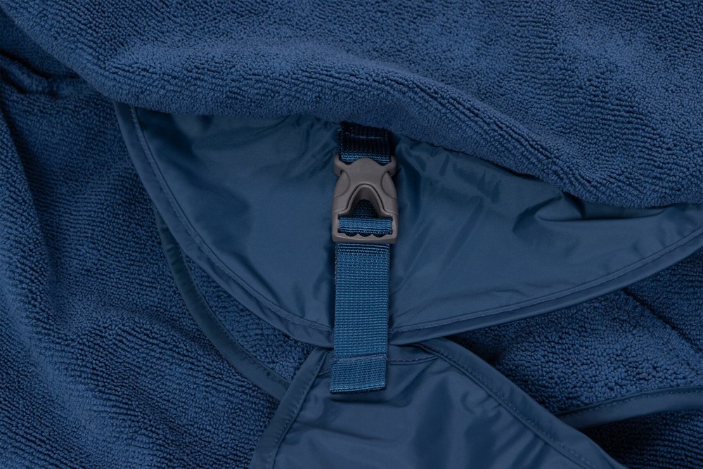 Veste absorbante serviette dirtbag™ avec boucles à déclenchement lateral. Couleur: aurora teal (sarcelle), taille: s