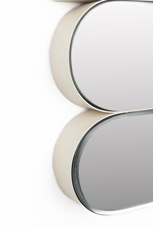 Zuiver Glamour spiegel beige