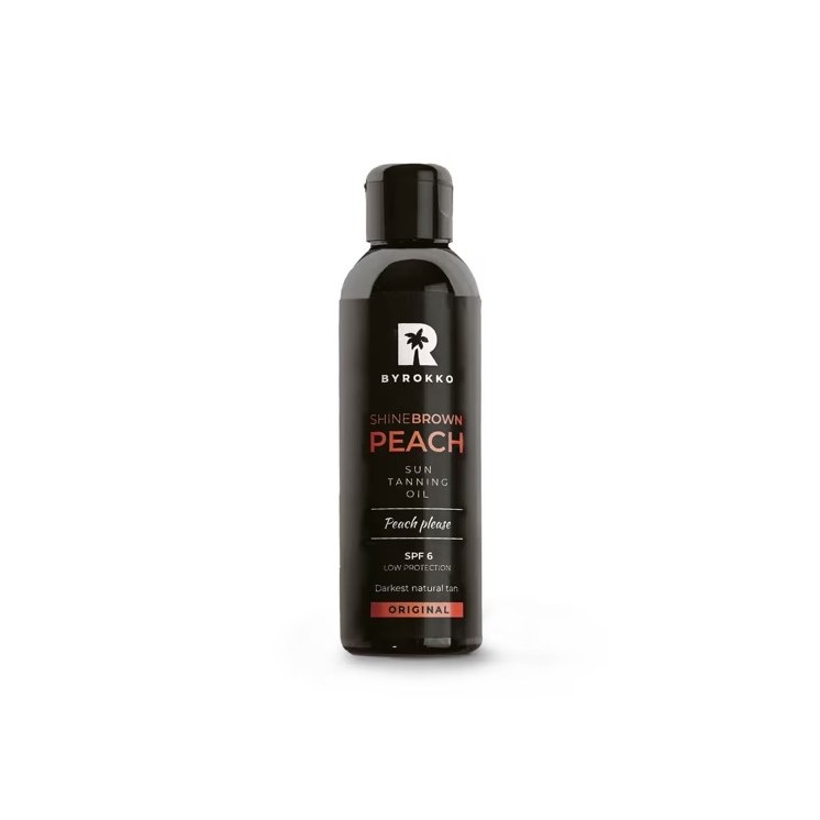 ByRokko Shine Brown Peach Bronzing Körperöl SPF6 150 ml