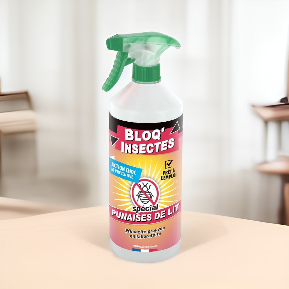 Insecticide spécial punaises de lit 1l - pulvérisateur anti punaises action curative et préventive