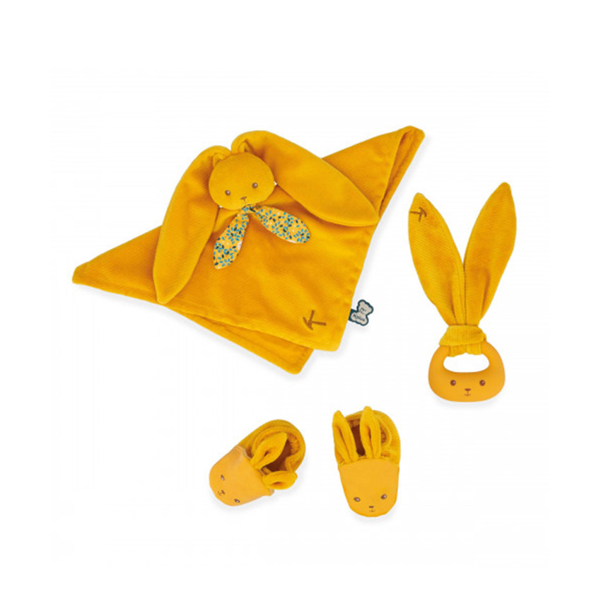 Mon premier coffret naissance Lapinoo ocre