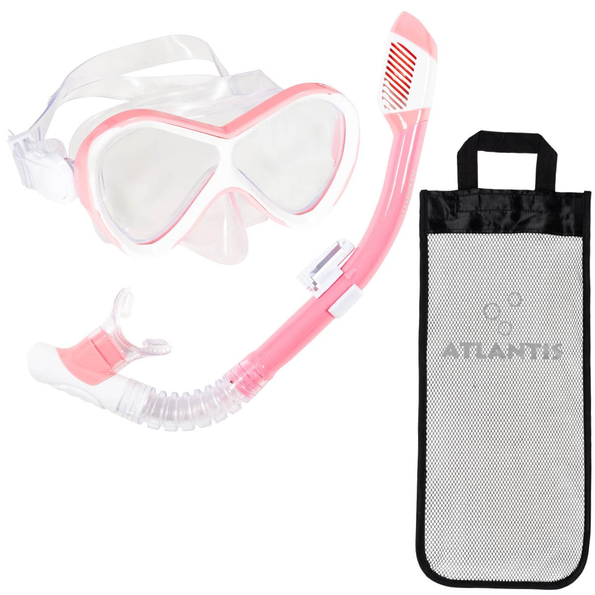 Atlantis Abaco Snorkelset - Pink