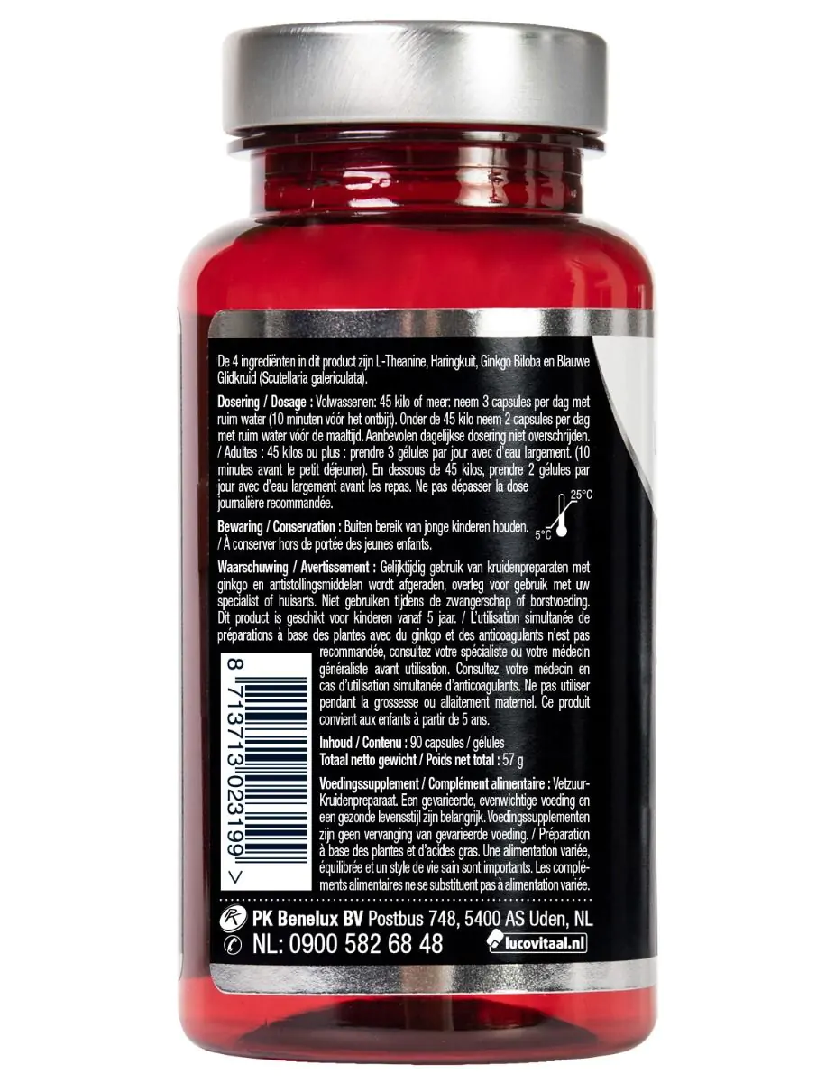L-Theanine Omega 3 90 capsules
