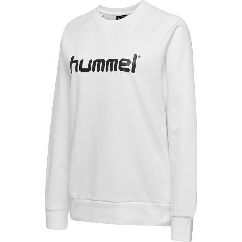 Hummel Go Cotton Logo Sweat - Blanc Femme