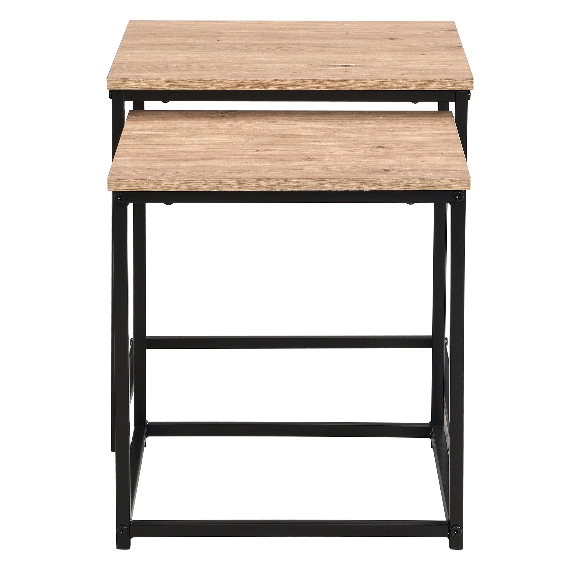2er-Set Couchtisch - Artisan Eiche - 38 cm
