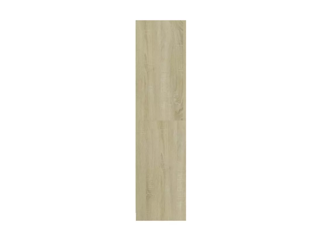 Garde-robe avec tiroirs Chêne sonoma 50x50x200