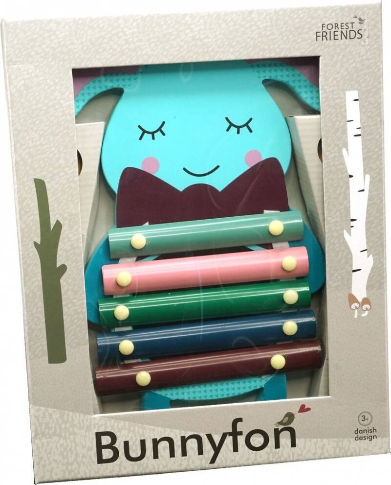 Barbo Toys - Xylofon Til Baby - Forest Friends