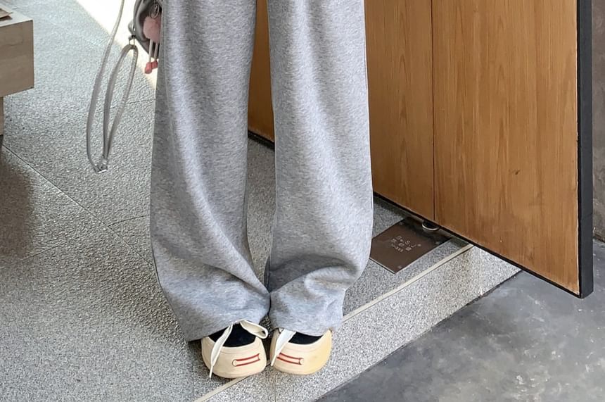 Essere - Wijde joggingbroek met trekkoord in de taille
