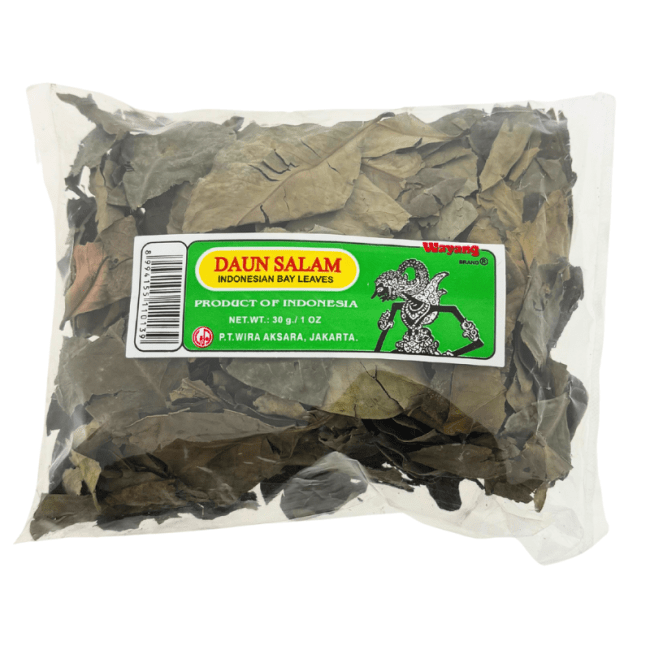 Baland Bamboe Daun Salam (Indonesische Laurierbladeren) 30g