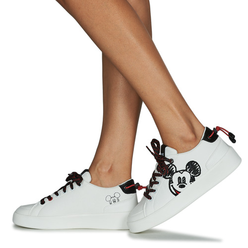 Desigual - FANCY MICKEY - Blanc / Noir