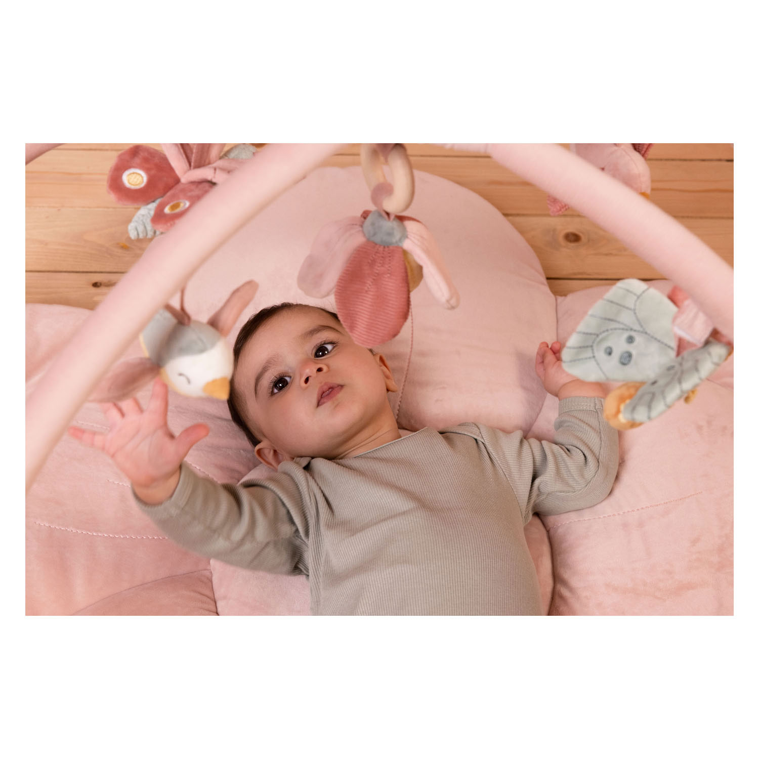 Little Dutch Speelkleed Babygym met Boog Flowers & Butterflies