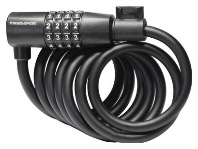 ANTIVOL CÂBLE COMBINAISON TRELOCK SK 108 150 cm - 8 mm NOIR