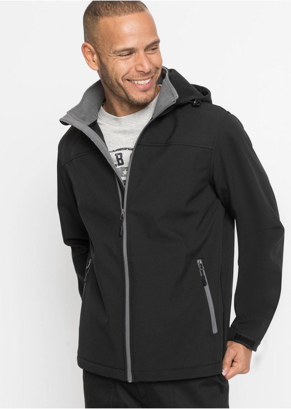 Veste softshell coupe confort pour le ventre
