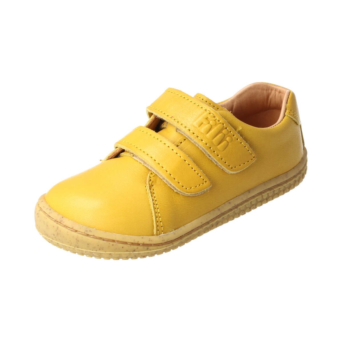 B3244-4 mustard SOFT-WALK BIO-nappa leather velcro Weite/M