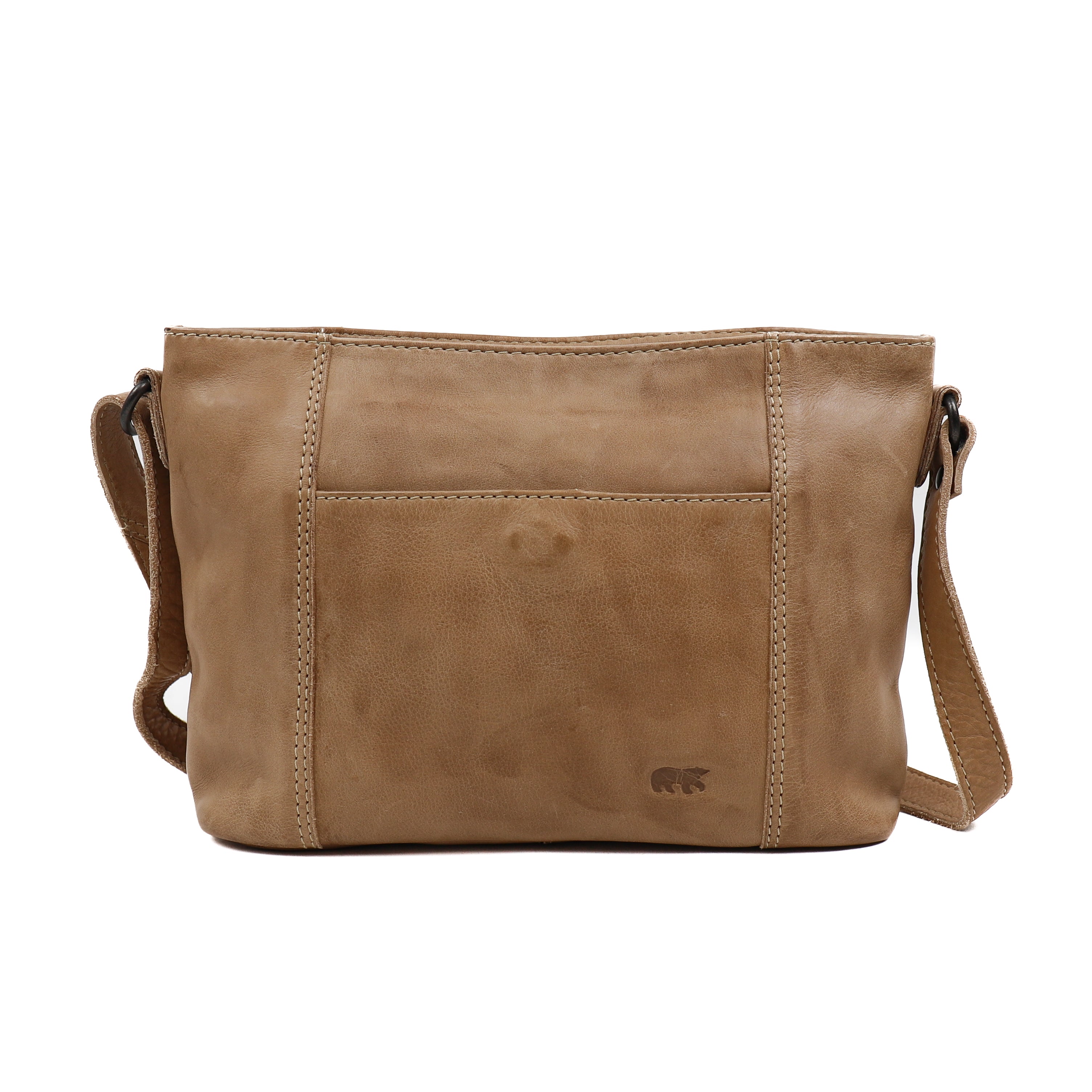 Kleine schoudertas 'Zoë' beige Beige