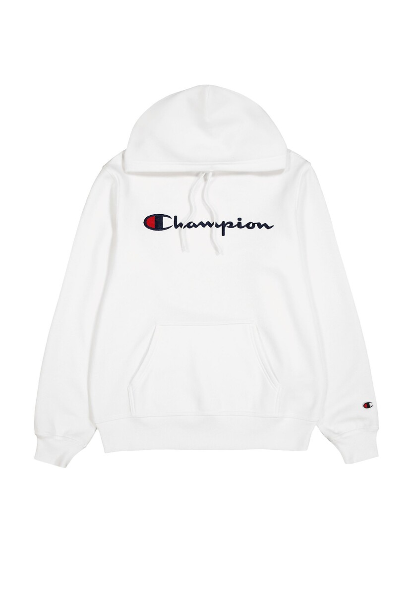 CHAMPION<br>Moletom com capuz e logotipo grande