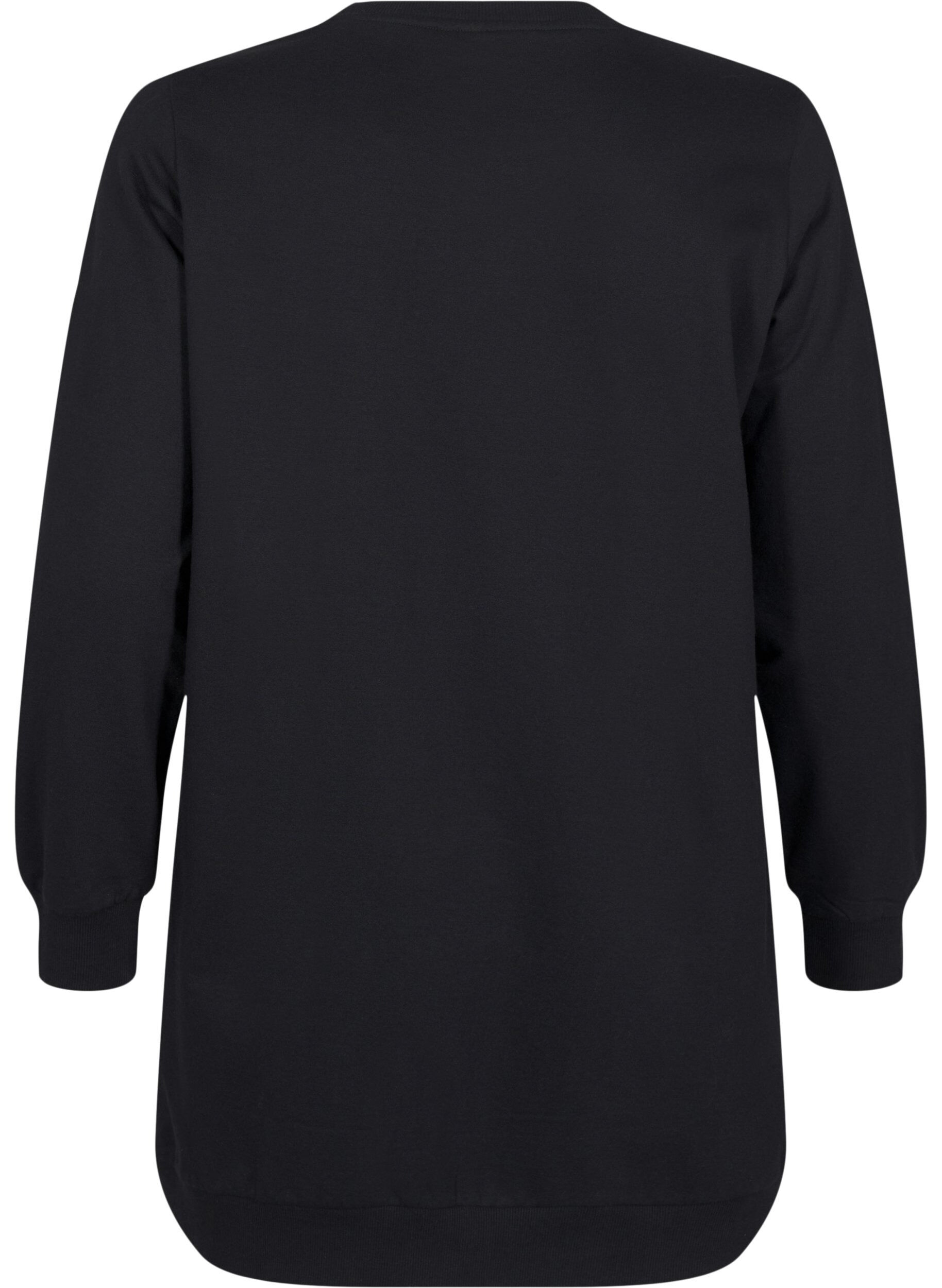 Sweat tunika med eyelets