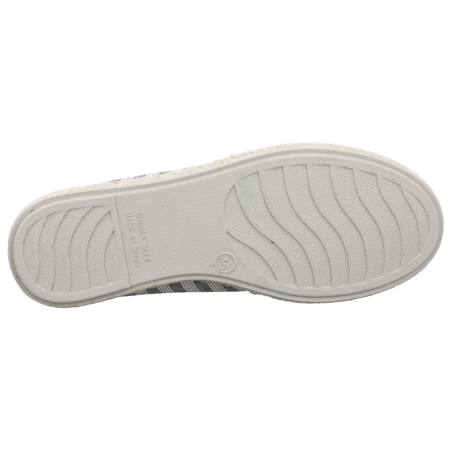 SCHUHENGEL Espadrille Schwarz Textil