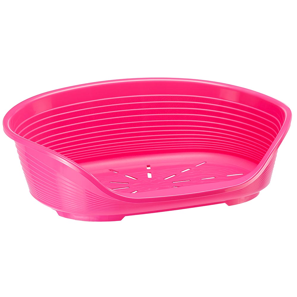 Ferplast - panier chien panier chat - lit pour chien en plastique medium - 100% plastique recyclé - lit pou chat lavable -