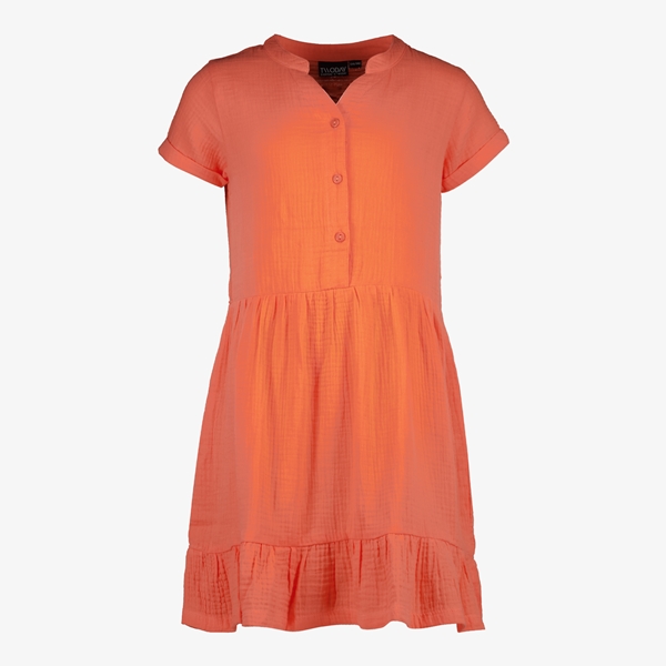 TwoDay meisjes jurk oranje