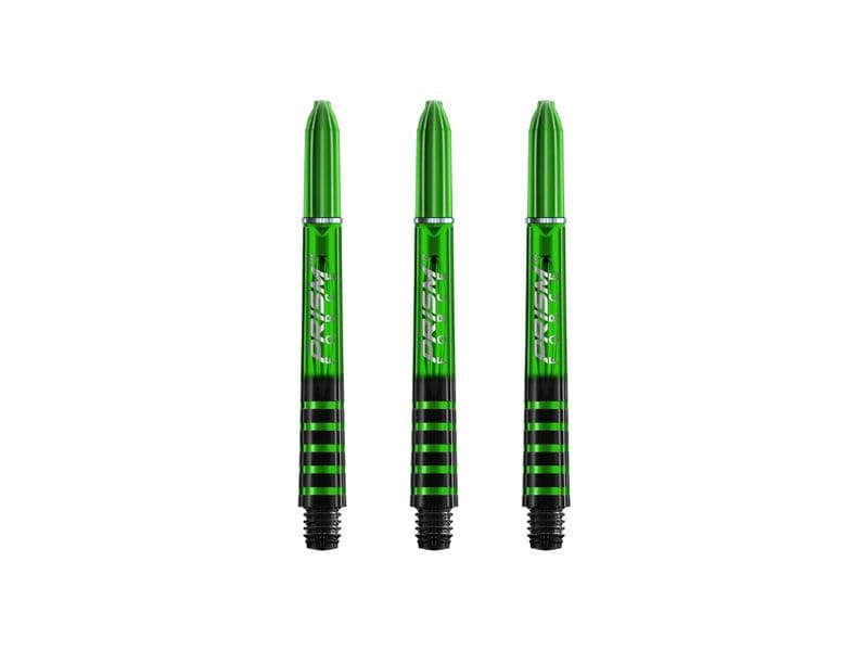 Winmau Shaft Prism Force Intermediate 41 mm, 3 Stück – Grün Intermediate Shaft Set