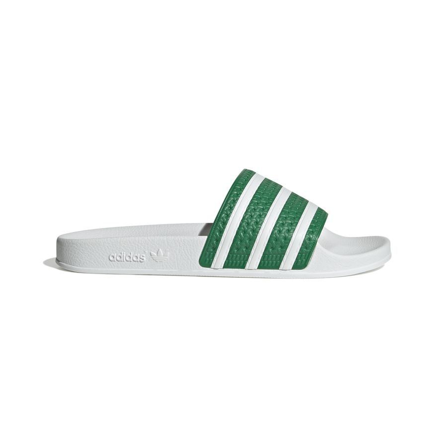 adidas Originals Claquettes adilette - Blanc/Vert