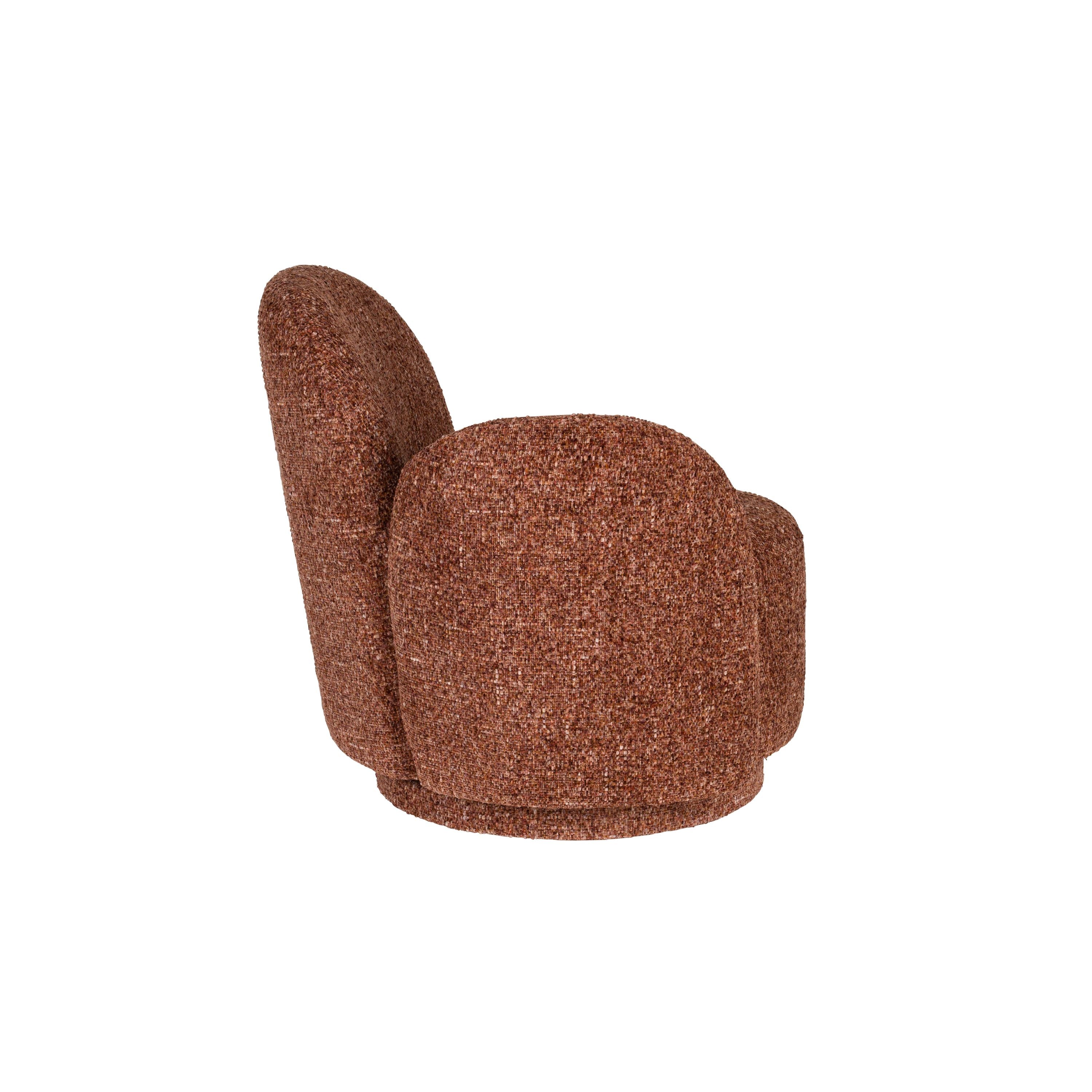 Dutchbone Rose Fauteuil Bordeaux Rood