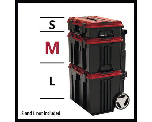Systeemkoffer Einhell E-Case M 330 x 290 x 442 mm