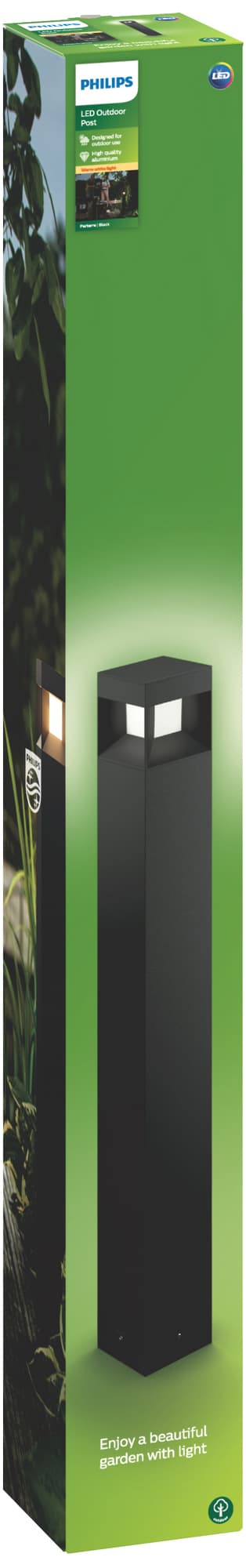 Philips Parterre stolpelampe 8W
