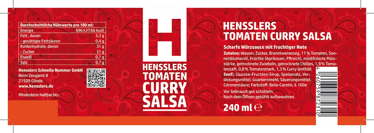 Hensslers Fruchtige Saucen 3er-Set