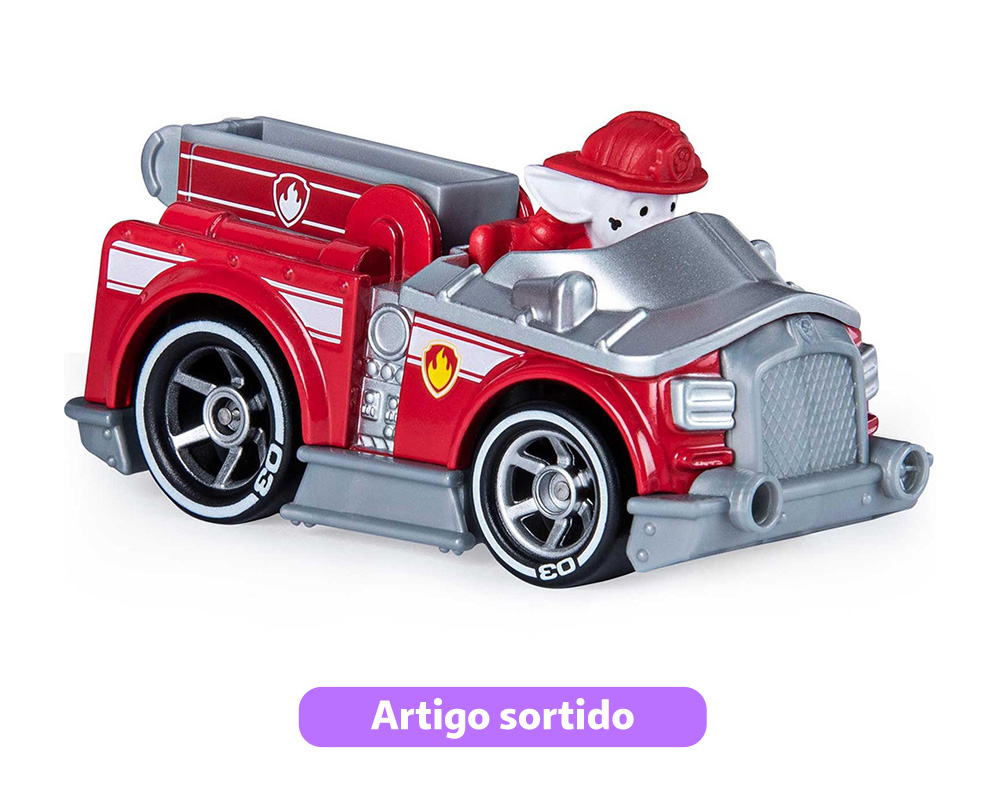 VEÍCULOS DIE CAST PATRULHA PATA MODELOS SORTIDOS
