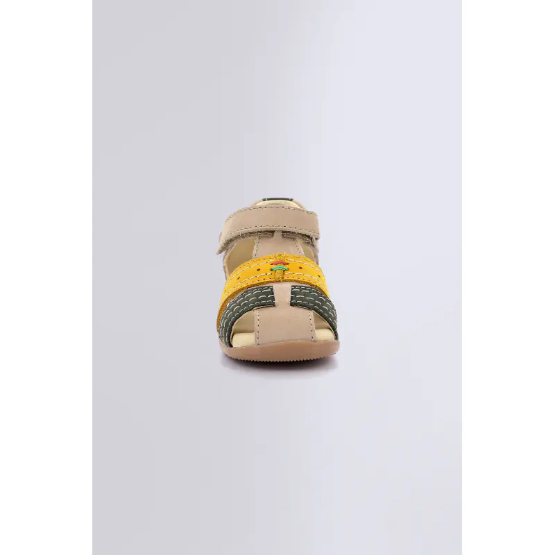 Bigbazar Beige jaune SANDALES Cuir Garçon
