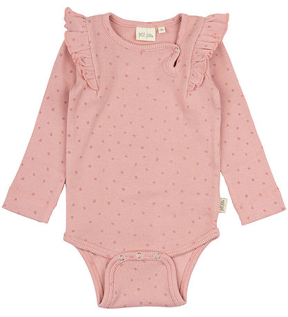 Petit Piao Body l/ä - Rib - Modal - Hell Rose