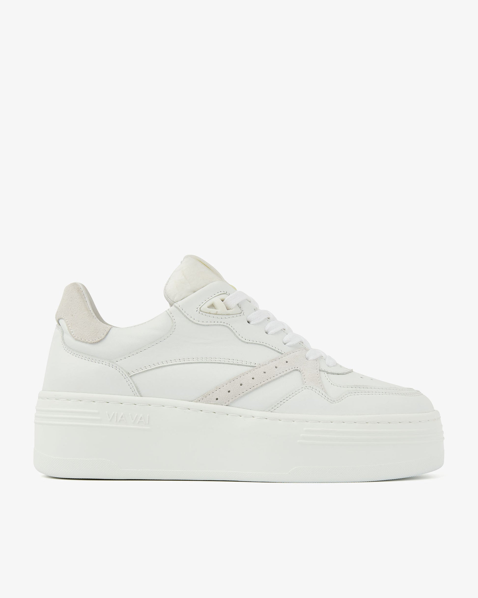 VIA VAI witte dames sneakers Isa Bo