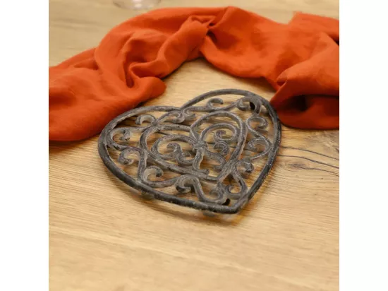 Dessous de plat en fonte gris Ø.18.5 cm