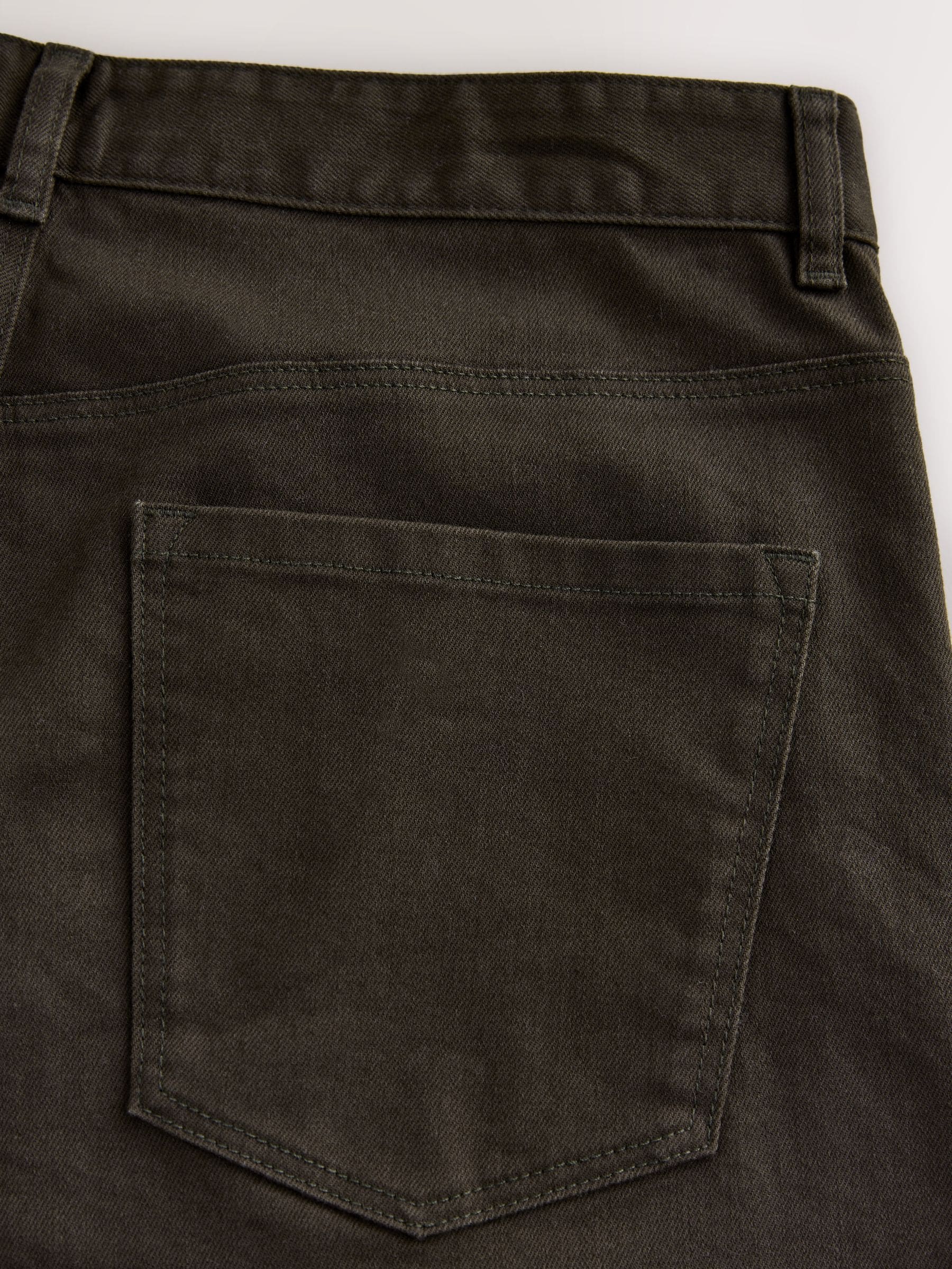 Bruin - Enkele - Slim fit klassieke stretchy jeans