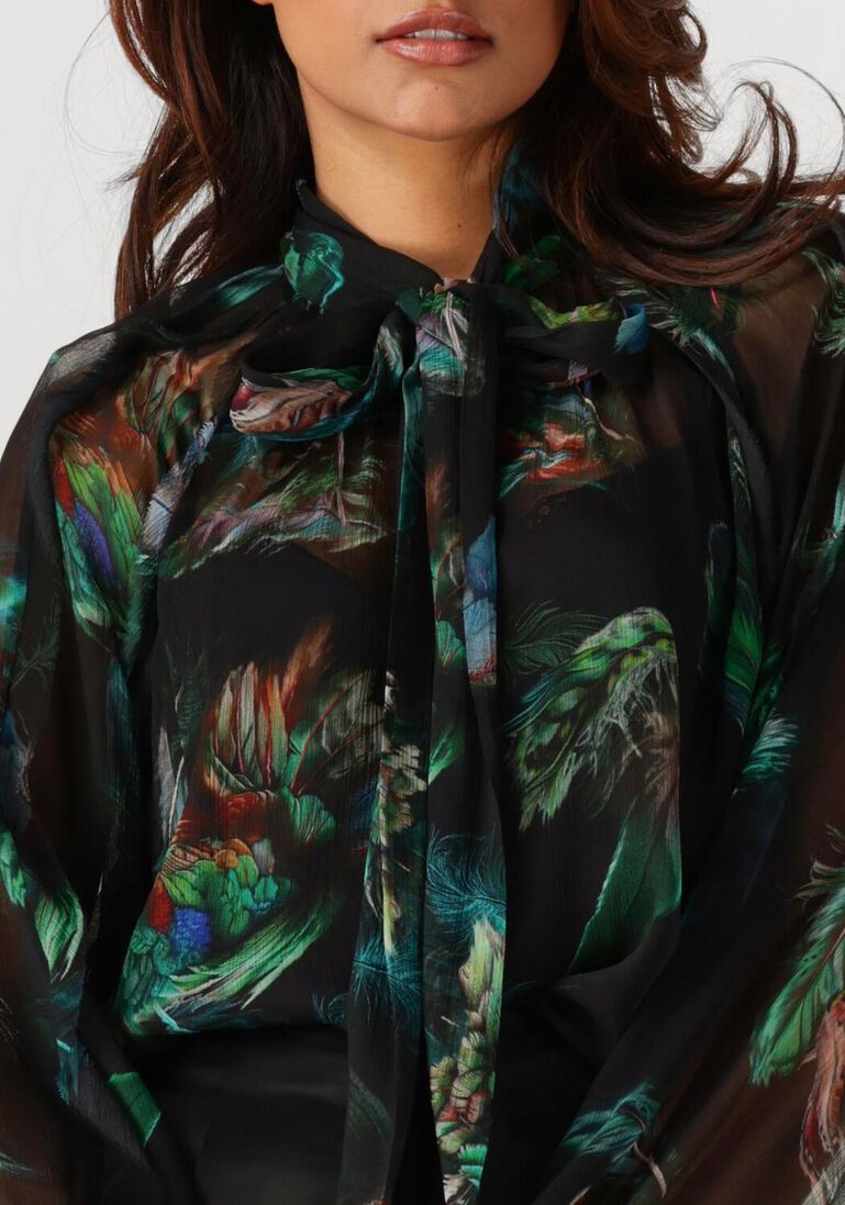 zwarte marc cain collection blouses zc 51.32 w82