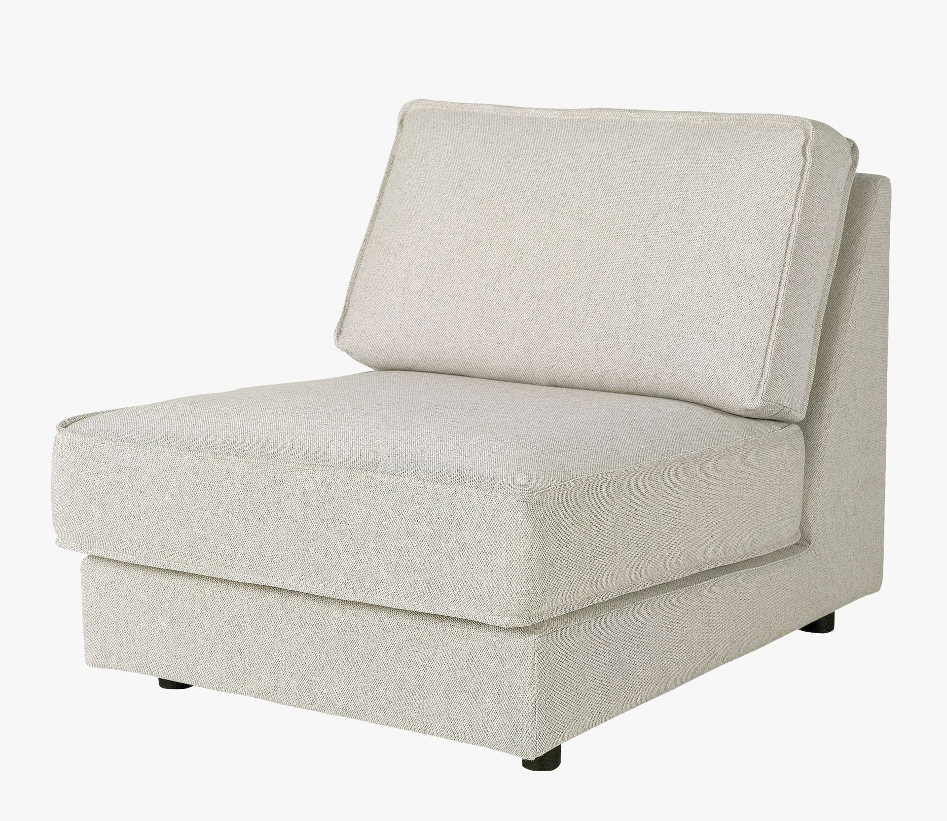 Loungestol natur - 74x95x79 cm