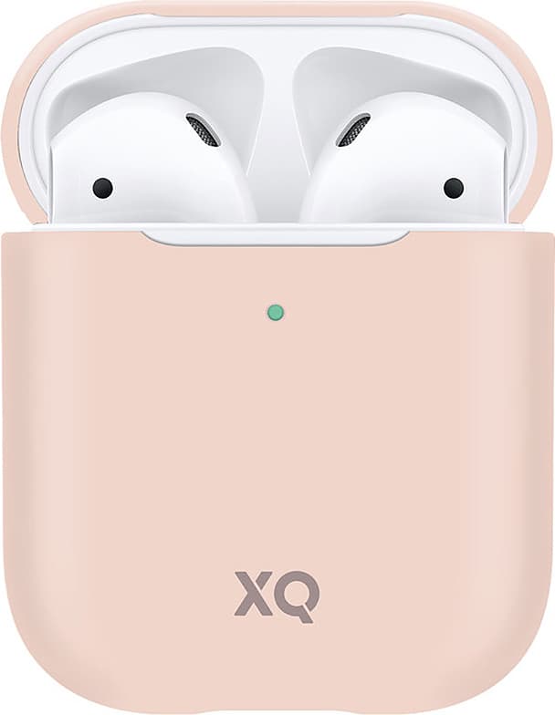 Xqisit silikoneetui til AirPods (pink)